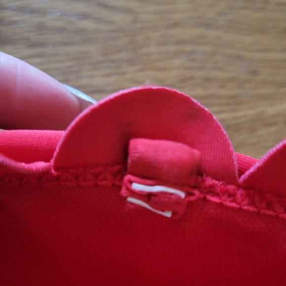 Red High Waisted Bikini with Removable Straps Size Small - Picture 7 of 11